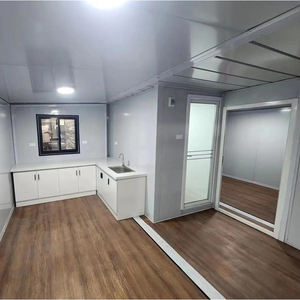 Maison mobile de luxe en panneaux sandwich Apple Cabin, taille personnalisée, bâtiment de bureaux, maison, installation rapide, imperméable, respirant, moderne - Product Image 5