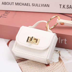 Porte-clés Zéro Wallet : Pendentif Créatif Polyvalent, Petit Portefeuille Portable, Rangement pour Écouteurs, Mini Sac en PU - Product Image 3