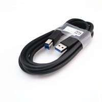 Kabel Transfer Data & Pencetakan Port Persegi Kecepatan Tinggi Tembaga Berlapis USB3.0 untuk Printer, Mesin Fotokopi, Hard Disk Mobile