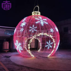 Luces LED Grandes en Forma de Bola para Decoración Navideña Comercial en Exteriores, Ideales para Decoraciones Festivas Exteriores - Product Image 3