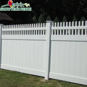 Gỗ màu nâu nhựa PVC hàng rào, PVC hàng rào tấm menards, PVC tráng hàn dây lưới hàng rào Bảng điều khiển