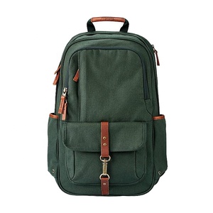 Ba Lô Laptop Vải Bố Du Lịch Đi Bộ Đường Dài Thường Ngày Thiết Kế Cho Nam - Product Image 2