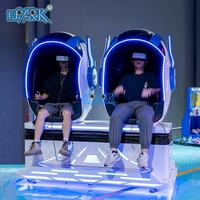 Silla de realidad Virtual con gafas de realidad Virtual, sillón de cine 9d con 2k Vr, 2 asientos de fábrica