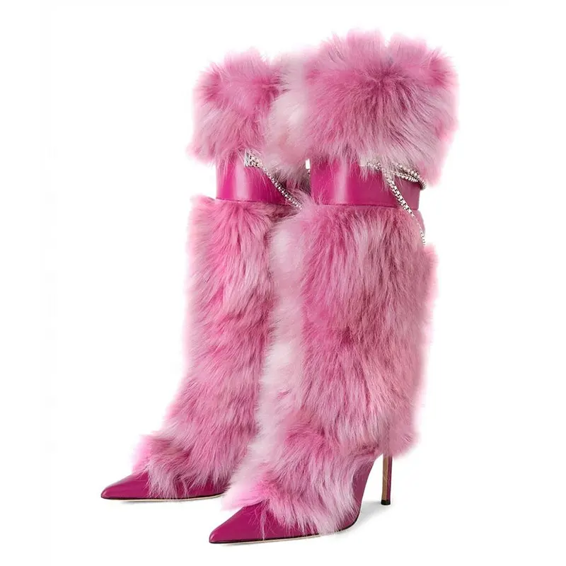 fur boots