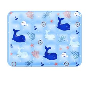 Factory Pet Summer Cooling <span class=keywords><strong>Dog</strong></span> Travel Pad Wasserdichter Soft Pet <span class=keywords><strong>Cooler</strong></span> Tragbare Gel-Bett matte für Kleintiere - Product Image 4