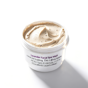 Mascarilla Facial de Lavanda Hidratante, Calmante y Reafirmante para Todo Tipo de Piel, Fórmula K-Beauty - Product Image 2