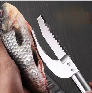 Cuchillo Raspador de Pescado de Acero Inoxidable al por Mayor, Herramientas para Desescamar, Accesorios de Cocina - Product Image 6