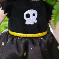 Poupée personnalisée 2024 nouveau Halloween citrouille sorcière peluche Figure jouets Kawaii SoftToys personnalisé peluche poupée jouets en peluche