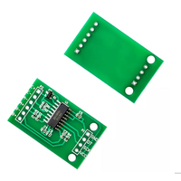 Placa de amplificador de Sensor de peso IC EC02 Sensor balanza PCB Sensor de pesaje amplificador de celda de carga
