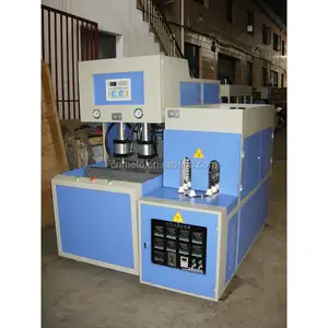 Máquina de moldagem de pressão para pet, semi automática 2 cavidade 500ml pp pc, máquina de moagem de sopro, 1 litro, 2 cavidades, preço da máquina de molde