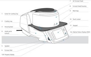 Forno per Ceramica Dentale con Controllo Accurato della Temperatura, Forno Intelligente per Porcellana Dentale, Programat P310 G2 Originale - Product Image 2