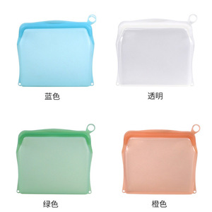 Sacs de conservation alimentaire en silicone avec crochets, réutilisables et scellables, pour fruits, légumes, organisation de la cuisine - Product Image 5