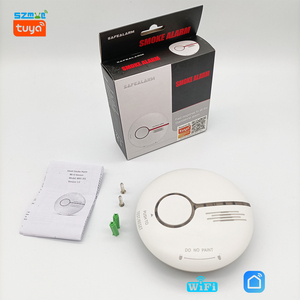 Zmyq tuya גלאי עשן zigbee לזהות עשן לשלוח הודעת דחיפה אזעקה מופעל על ידי סוללת אלקליין - Product Image 6