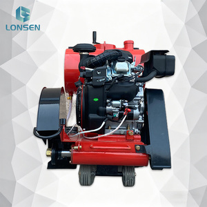 Coupe-route en béton à poussée manuelle LONSEN Q400S, lame de 350-400 mm, profondeur de coupe de 14 cm - Product Image 5