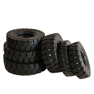 ठोस टायर 6.00-9 फोर्कलिफ्ट फोर्कलिफ्ट अटैचमेंट टायर सामान 3 टी 3 टी इंवेनिशन डीजल लिफ्ट ट्रक इलेक्ट्रिक रबर 600-9 - Product Image 5