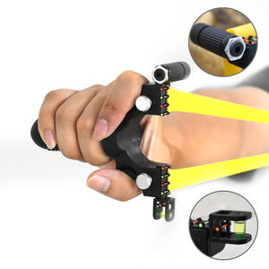 Schwarze Harz-Schleuder für die Jagd im Freien mit Laser-Visier - Product Image 5