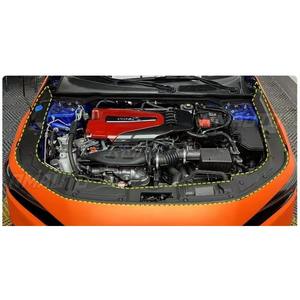 Kit de protection de carrosserie pour Honda Civic 11e génération 2022, comprenant une plaque de protection moteur, une plaque de protection inférieure et des bandes décoratives. - Product Image 4