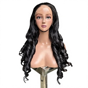 Wholesale Virgin Bouncy Curls Double Drawn <b>Human</b> <b>Hair</b> Transparent for for <b>Wig</b> Bundle From Vietnam - Product Image 1