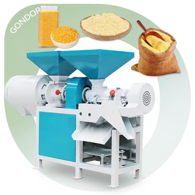 Wholesale Price Farm Corn Bran Peel Grits Peeler and Milling Commercial Corn Grit Make Machine with Clean