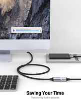 Adaptador OTG USB3.0 Hembra a USBC Macho, Adaptador de Tipo-C a USB, USB-A a USB-C Macho para Teléfono/Laptop/Tablet/Switch y Dispositivos USBC