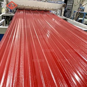 Custom Made Synthetic Resin Roof <b>Tiles</b> Corrugated <b>PVC</b> ASA666 For Roof Waterproofing Modern Design - Product Image 1
