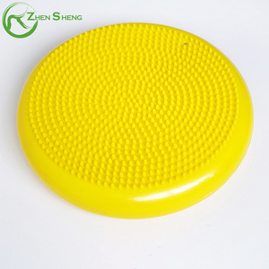 <span class=keywords><strong>Coussin</strong></span> <span class=keywords><strong>d</strong></span>'<span class=keywords><strong>équilibre</strong></span> gonflable en PVC certifié Zhensheng pour yoga et massage, 33 cm, pour exercices de wobble, durable, antidérapant, usage intérieur - Product Image 1