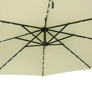 Parapluie <span class=keywords><strong>de</strong></span> loisirs pour le jardin Perles LED <span class=keywords><strong>de</strong></span> jardin suspendues avec lumière Parapluie banane Publicité solaire Villa Parapluie parasol extérieur - Product Image 4