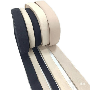 Rắn màu thoải mái sang trọng Áo ngực HEM đàn hồi ban nhạc Vải Nylon Dây đeo với xương Cá Phong Cách - Product Image 6