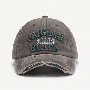 Gorras de Béisbol al por Mayor Unisex Personalizadas con Logotipo Bordado en 3D, Estilo Vintage Deportivo, Tela Común, Alta Calidad, Aspecto Desgastado - Product Image 5