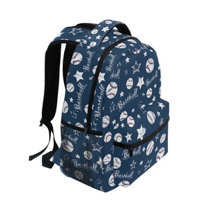 Custom Print <b>Large</b> Capacity Comfortable Sports Student Team <b>Backpack</b> Outdoor Basketball <b>School</b> Use Gym Style <b>Backpacks</b> - Product Image 2