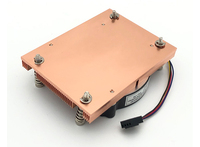 AMD AM4 Desktop 1U Server Laptop CPU Cooler Dissipateur thermique Simulation thermique personnalisé pris en charge Dissipateur thermique à faible bruit