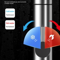 Chauffe-eau électrique instantané 3S en acier inoxydable 304, 3000W 220V, avec affichage numérique LED, robinet d'eau chaude domestique