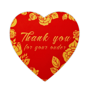 Pegatinas Adhesivas Impermeables de Agradecimiento para Regalos, Personalizables, OEM - Product Image 3