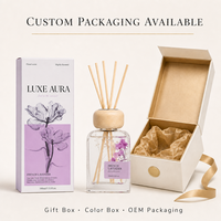 Diffuseur de parfum sans flamme à bâtonnets en rotin pour la maison, l'huile essentielle, idéal pour salon, chambre, salle de bain, hôtel