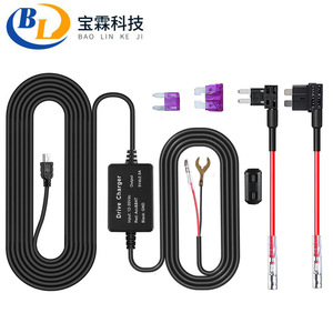 Câble abaisseur 5V2A 12V vers 5V pour caméras embarquées, protection basse tension, batterie externe de voiture, câble abaisseur à anneau magnétique, vente en gros L201 - Product Image 1