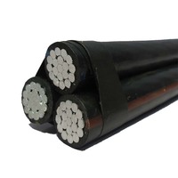 Câble en aluminium CAAI-S Huadong basse tension CAAI 3*25 + 1*16 3*35 + 1*25 câble isolé XLPE