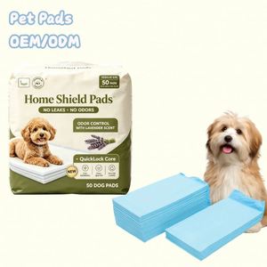 Tapis d'apprentissage jetables pour chiots et chiens, personnalisables OEM/ODM, à absorption rapide, différentes tailles - Product Image 1