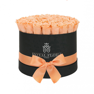 Flower Boxes Shenzhen Wholesale Flower Shipping Preserved Flower Roses Gold Hat Flower Boxes Packaging Of Christmas