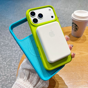 Nouvelle Coque de Téléphone Magnétique en Silicone Colorée pour l'Été, Anti-Chute avec Support Intégré pour <span class=keywords><strong>iPhone</strong></span> 17 <span class=keywords><strong>Pro</strong></span> Max 16 15 - Product Image 5