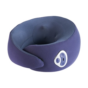 Wholesale Multifunctional Heating <b>Memory</b> <b>Foam</b> U-shaped Massage Pillow Electric Infrared Removable Washable 100% Cotton - Product Image 2
