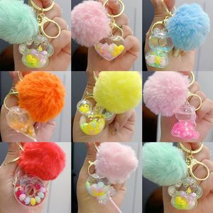 New Arrival <b>Acrylic</b> <b>Keychain</b> Mixed Cute <b>Liquid</b> Floating Keyring Flower Star Ice Cream Charm Quicksand <b>Liquid</b> Key Chian - Product Image 4