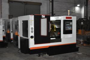 Centro di Tornitura Orizzontale a Letto Inclinato di Precisione per Componenti Aerospaziali, Robusto a 3 Assi, Compatibile con Leghe di Titanio, Supporto <span class=keywords><strong>CAD</strong></span>/<span class=keywords><strong>CAM</strong></span> - Product Image 5