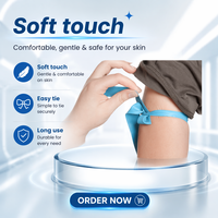 Torniquete Médico Desechable de Alta Calidad, Sin Látex, Personalizado, de TPE Colorido