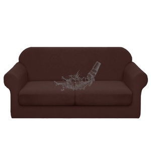 Funda Elástica para Sofá de Tres Plazas, Jacquard, Moderna, 94% Poliéster, 6% Elastano, 180-235 cm de Ancho, Impermeable, 4 Piezas, Gran Venta - Product Image 3