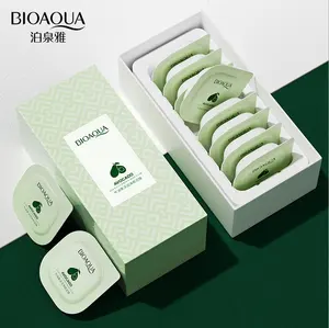 Bioaqua-mascarilla hidratante para el cuidado de la piel, mascarilla coreana para el cuidado de la piel, con extracto de aguacate, elimina el barro y el aceite