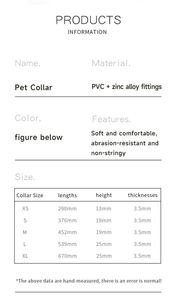 Correa para Perro Ajustable Talla XL, Impermeable, con Remaches, Ecológica, para Entrenamiento al Aire Libre, con Cinta de PVC Colorida y Resistente - Product Image 4