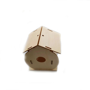 Maison en <span class=keywords><strong>bois</strong></span> découpe ornements arbre <span class=keywords><strong>de</strong></span> noël maison <span class=keywords><strong>de</strong></span> bricolage en <span class=keywords><strong>bois</strong></span> avec cordes ensemble <span class=keywords><strong>de</strong></span> puzzle 3d - Product Image 3