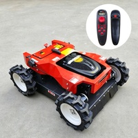 Mesin Pemotong Rumput Zero Turn 4WD Berkualitas Tinggi dengan Remote Control CE untuk Kebun, Kebun Buah, Pertanian, dan Perawatan Lanskap