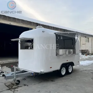 Camion de rue multifonctionnel de haute qualité, remorque alimentaire mobile personnalisée pour la vente en extérieur - Product Image 5