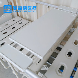 Saiford Hospital Abs Mobile Dining <b>Table</b> Adjustable 350mm Width 870mm X 1040mm <b>For</b> Elderly Patients Nursing <b>Bed</b> Accessory - Product Image 1